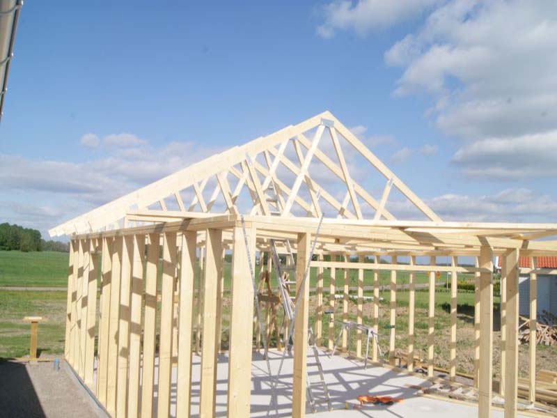 Bygga hus i lösvirke (trähus, arkitektritade villa)