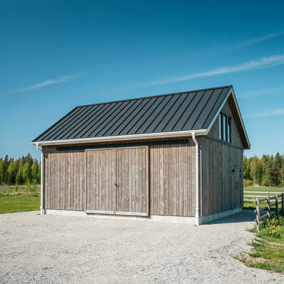 bygga ladugard ekonomibyggnad nynashamn stockholm
