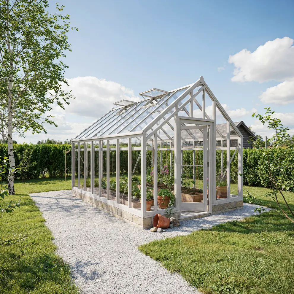 bygga vaxthus orangeri nynashamn stockholm